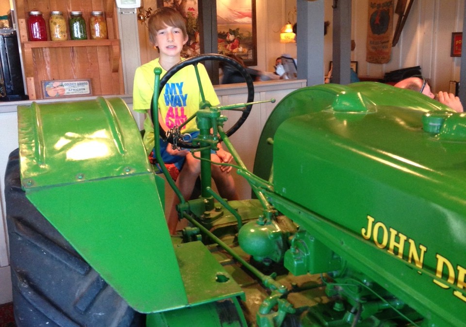 When your kids don’t use their phone at a restaurant. . .